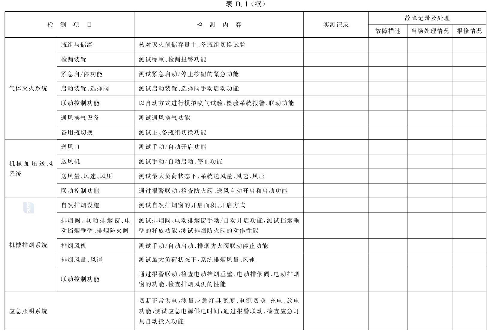 建筑消防设施的维护管理GB25201-2010