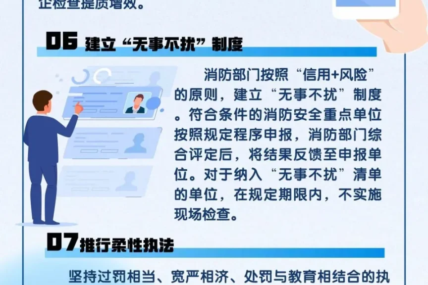 市消防救援局发布十二项便民利企措施，来看图解